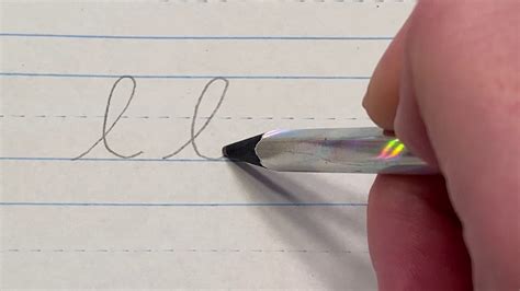 How to Do Cursive 'L' and the Layers of Learning It